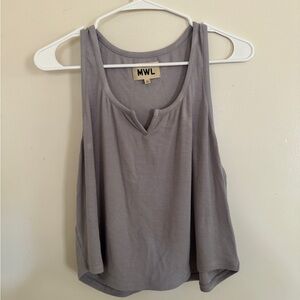Madewell Purple Tank Top